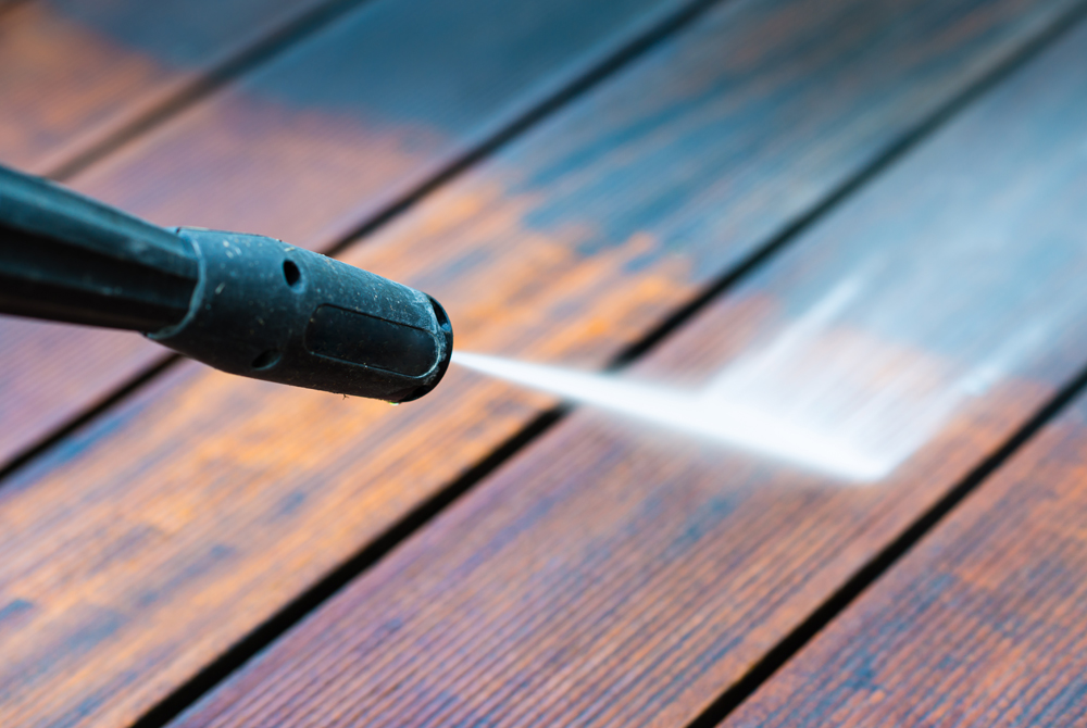 Staining Your Deck? Make Sure to Power Wash It First!